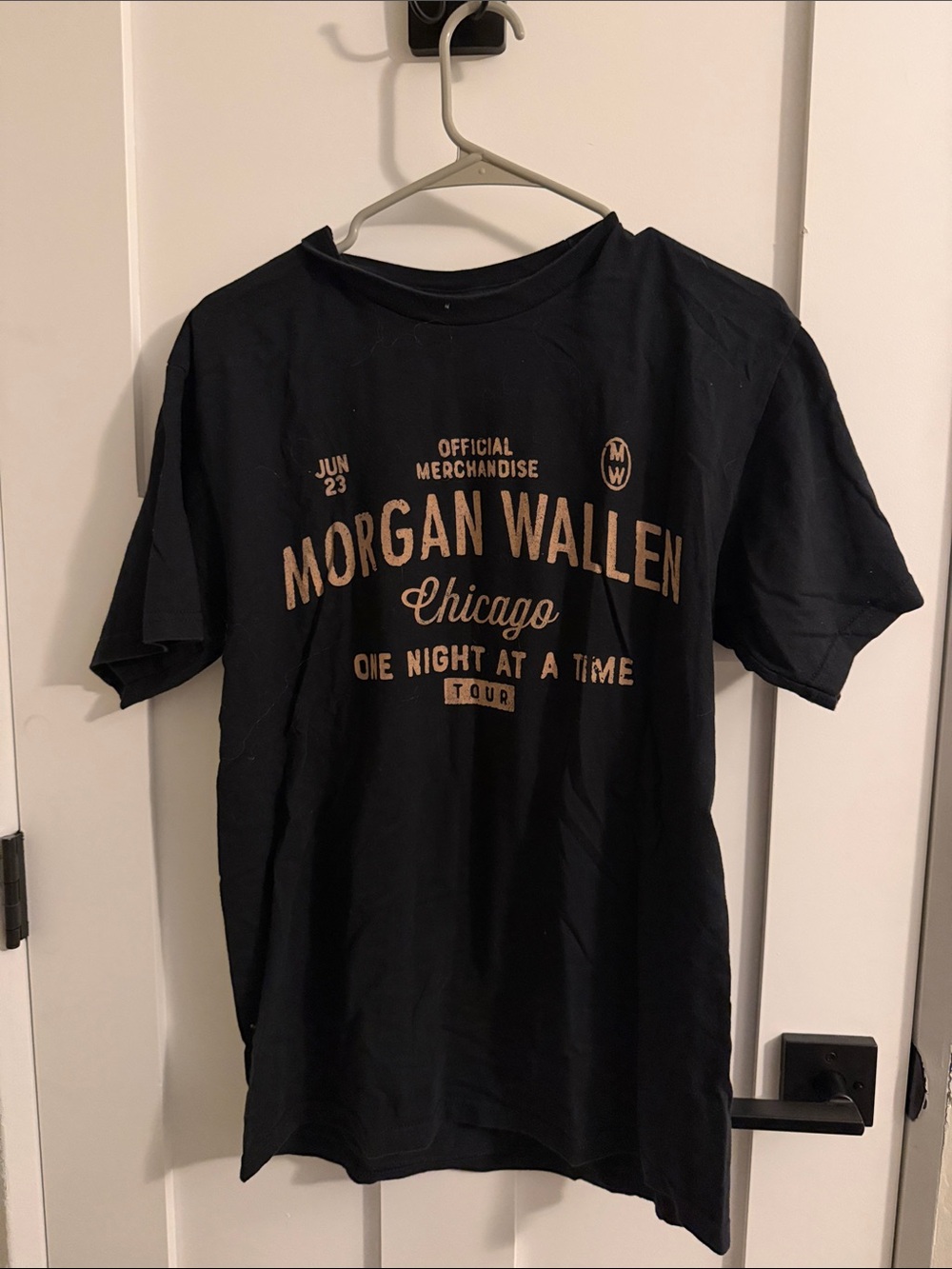 Chicago One Night at a Time Tour T-Shirt - Black